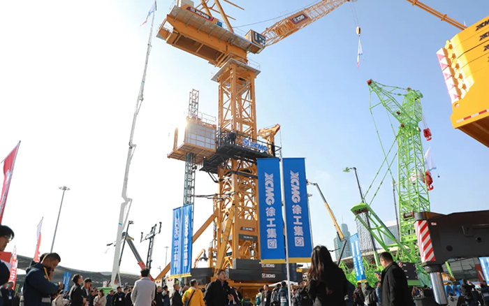 bauma CHINA 2024丨yl23455永利塔式起重机、智能施工升降机火热亮相