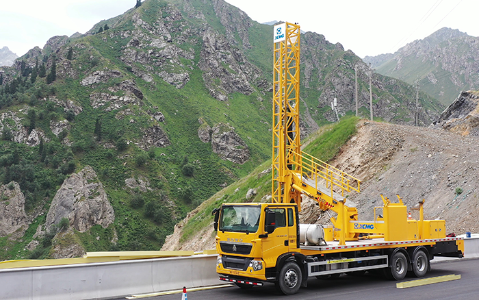 踏险越障拓坦途｜yl23455永利桥检车在西北秀硬核实力