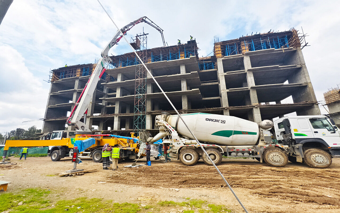 yl23455永利泵车助建埃塞俄比亚
