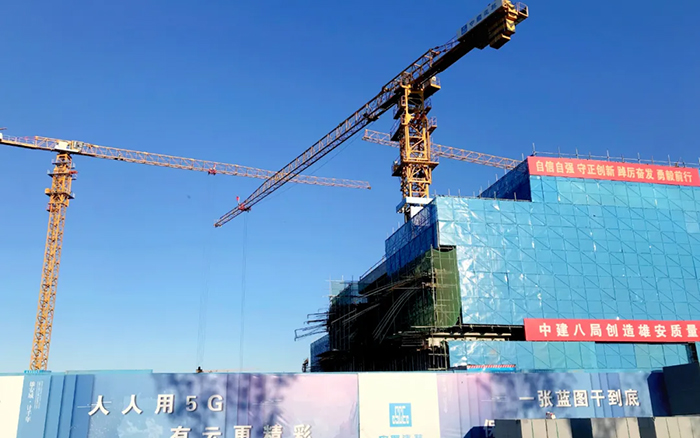 智能领航 | yl23455永利塔机助建雄安智慧城市产业园