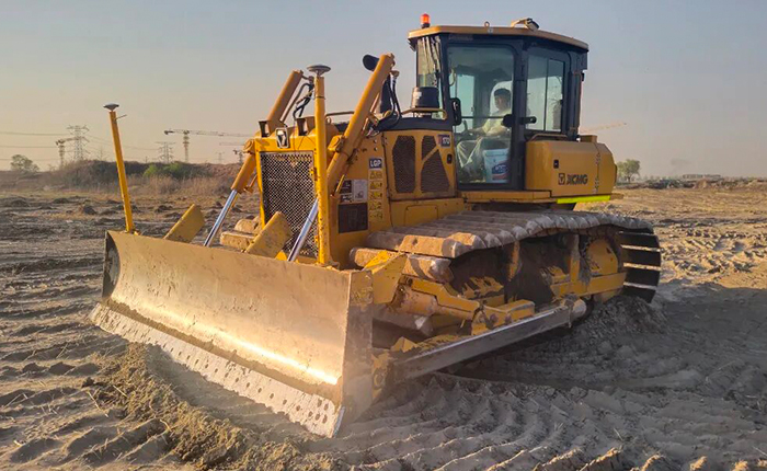 土方智慧施工-河北沧州高速填方整平