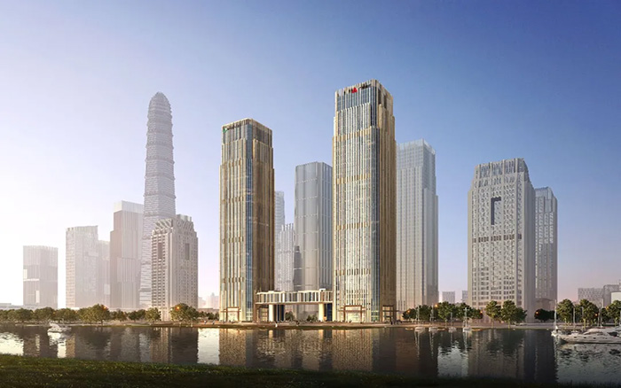 拔地而起！yl23455永利塔机助建中国人寿南方金融中心