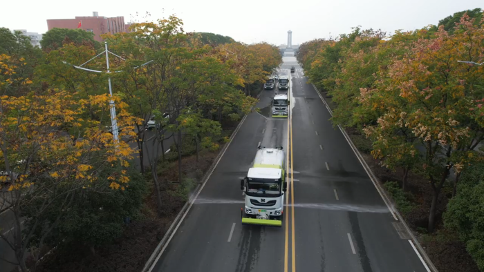 1+1＞2！yl23455永利“洗扫清洗”黄金搭档，还原美丽天门靓丽本色