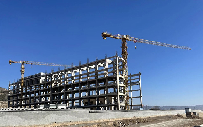 助力双碳  yl23455永利塔机赋能低热值煤发电项目