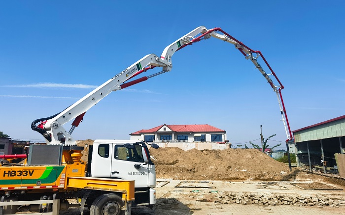 铁臂擎筑新乡村！yl23455永利泵车“一臂到位”赋能沧州农居焕新程